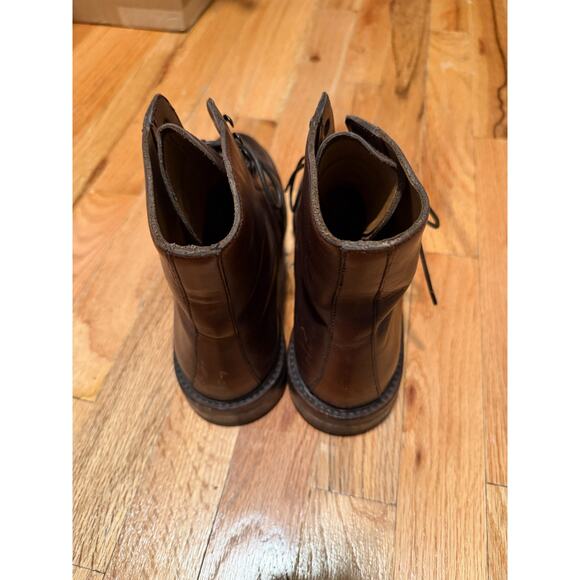 RALPH LAUREN PURPLE LABEL combat boots 9D original $1200 - Picture 5 of 5